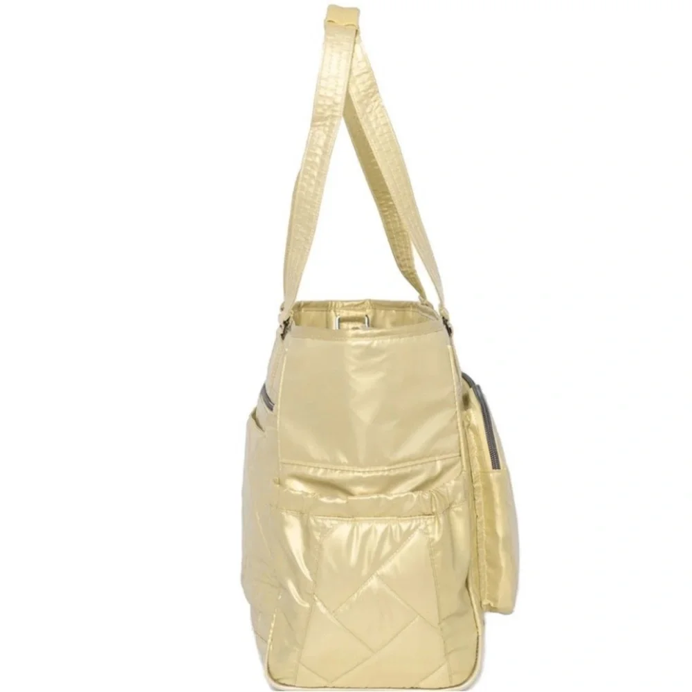 NWT Lug Trotter tote bag *Metallic Gold - Picture 3 of 6